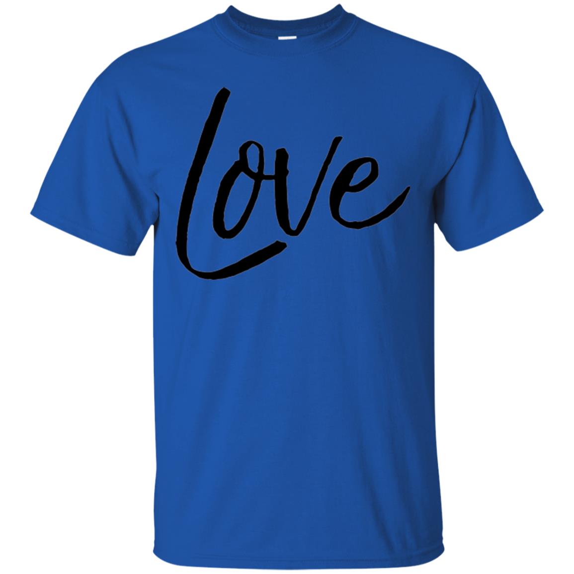 Black Love T-shirt Valentine_s Day Royal