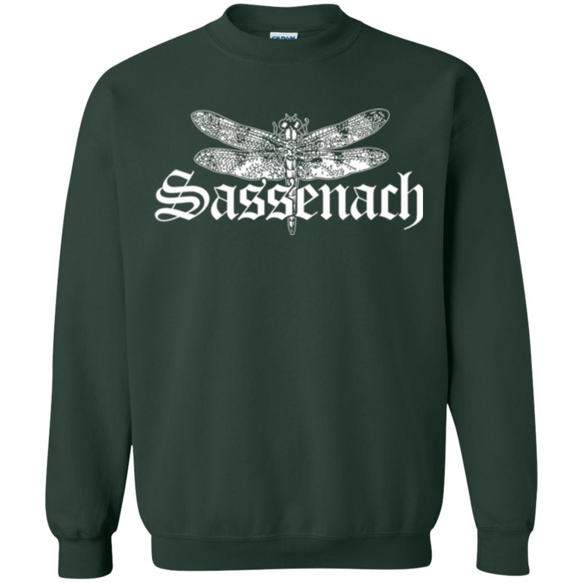 Outlander T-shirt Dragonfly Sassenach T-shirt Forest Green