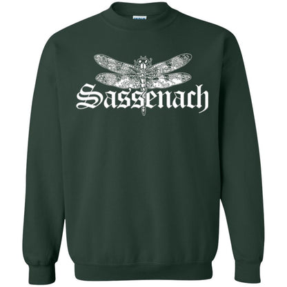 Outlander T-shirt Dragonfly Sassenach T-shirt Forest Green