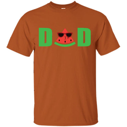 Dad Watermelon Funny Summer Melon Fruit Shirt For Daddy Texas Orange
