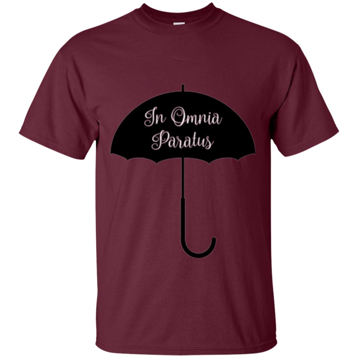 Women_s In Omnia Paratus T-shirt Maroon