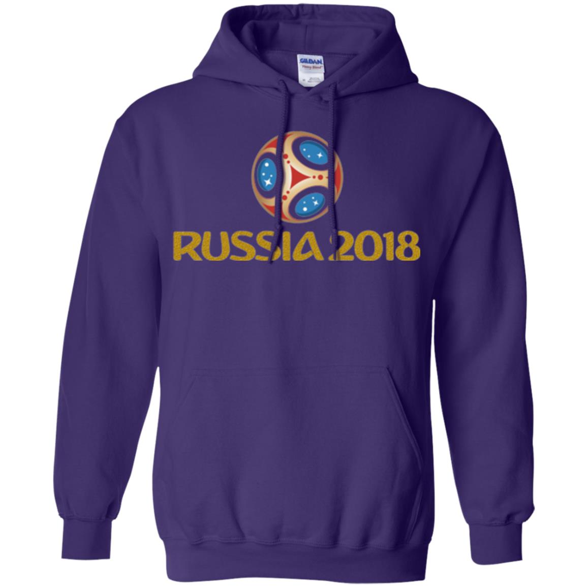 Football T-shirt Russia 2018 World Cup Purple