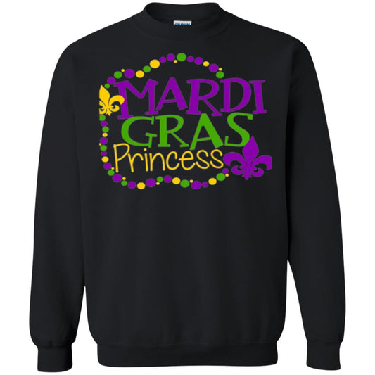 Mardi Gras Princess T-shirt Black