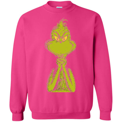 Dr. Seuss Classic Sly Grinch T-shirt Heliconia
