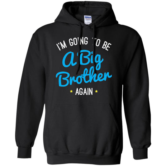 Big Brother Again T-shirt Happy New Baby Black