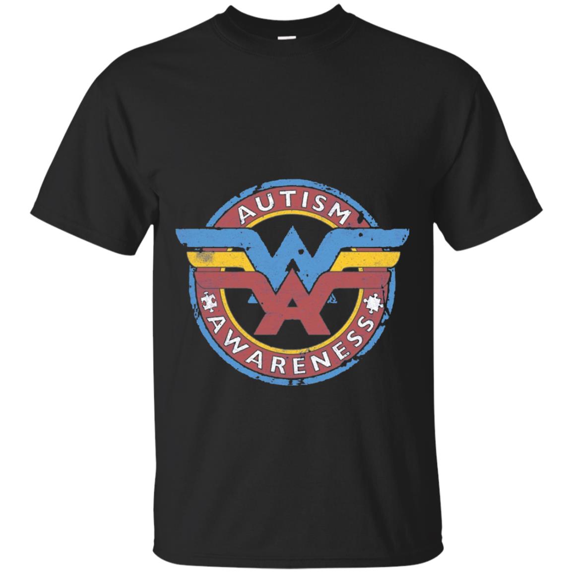 Autism Awareness T-shirt Black