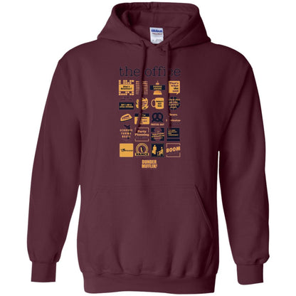 The Office T-shirt Maroon