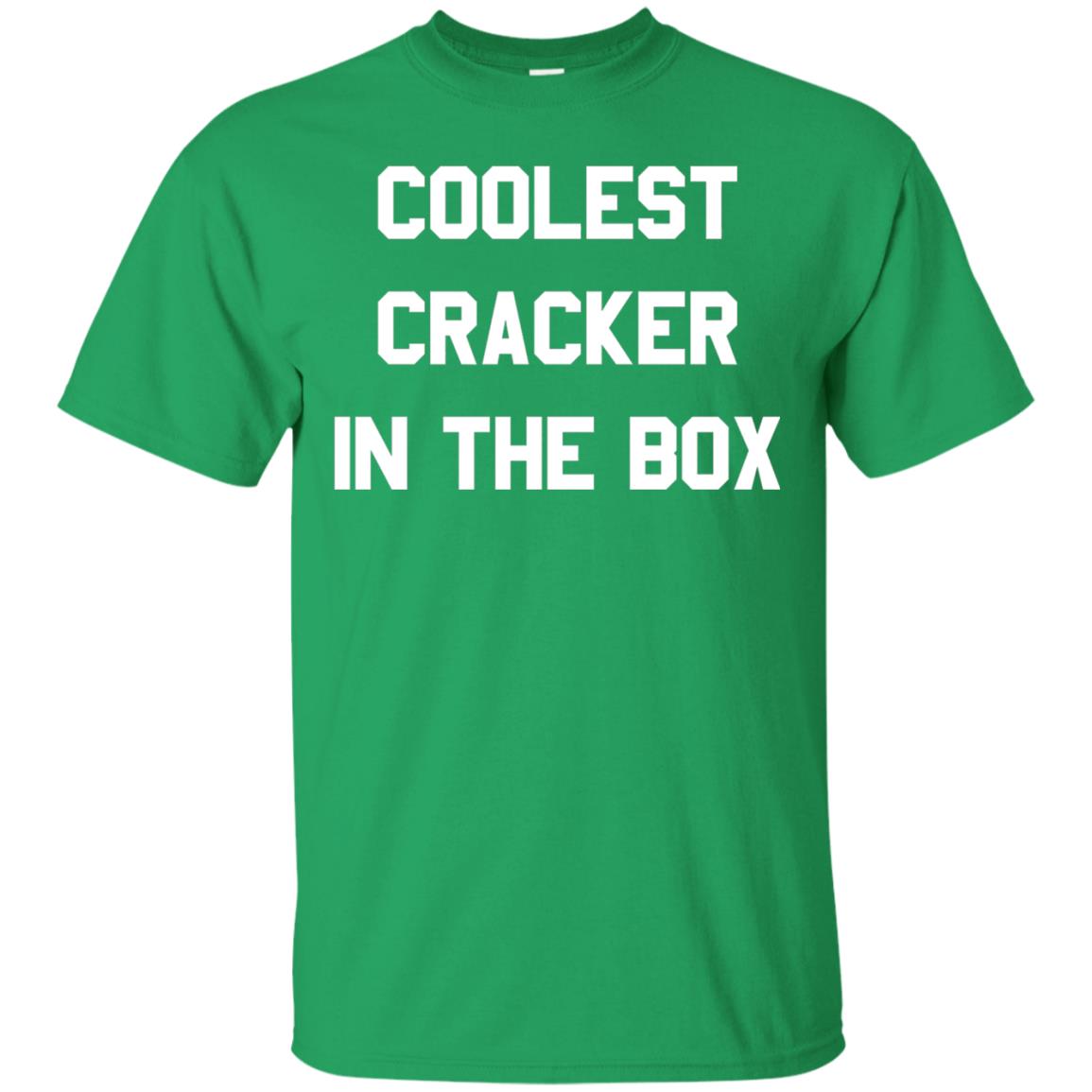 Coolest Cracker In The Box T-shirt Irish Green