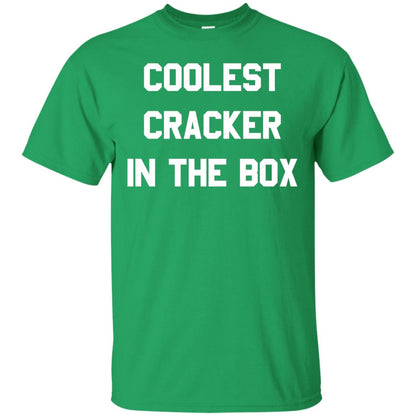Coolest Cracker In The Box T-shirt Irish Green