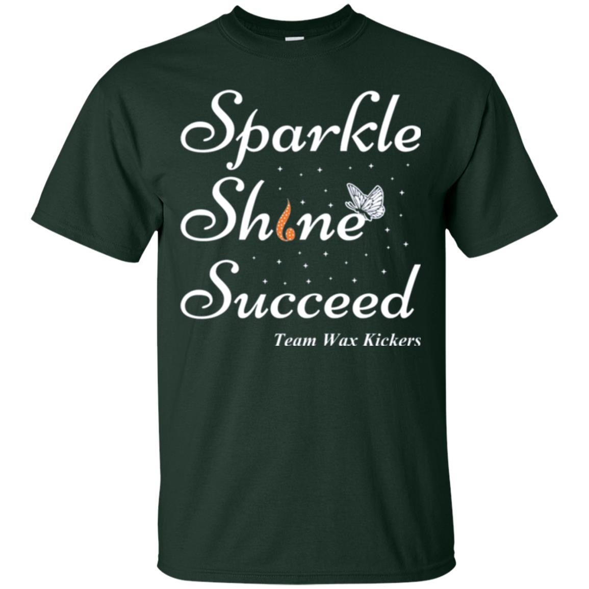 Sparkle Shine Succeed T-shirt Forest