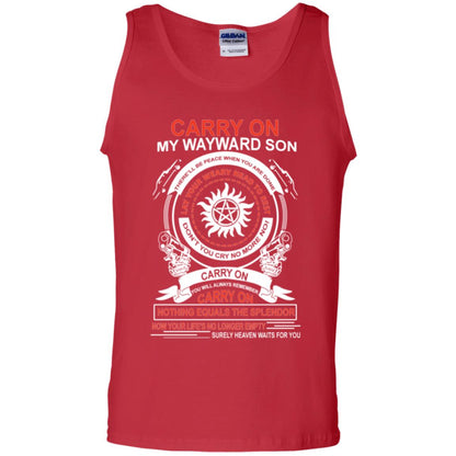 Carry On My Wayward Sonthere Will Be Place When You Are Done Red