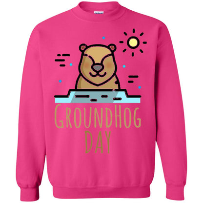 Happy Groundhog Day T-shirt Feb 2nd Heliconia