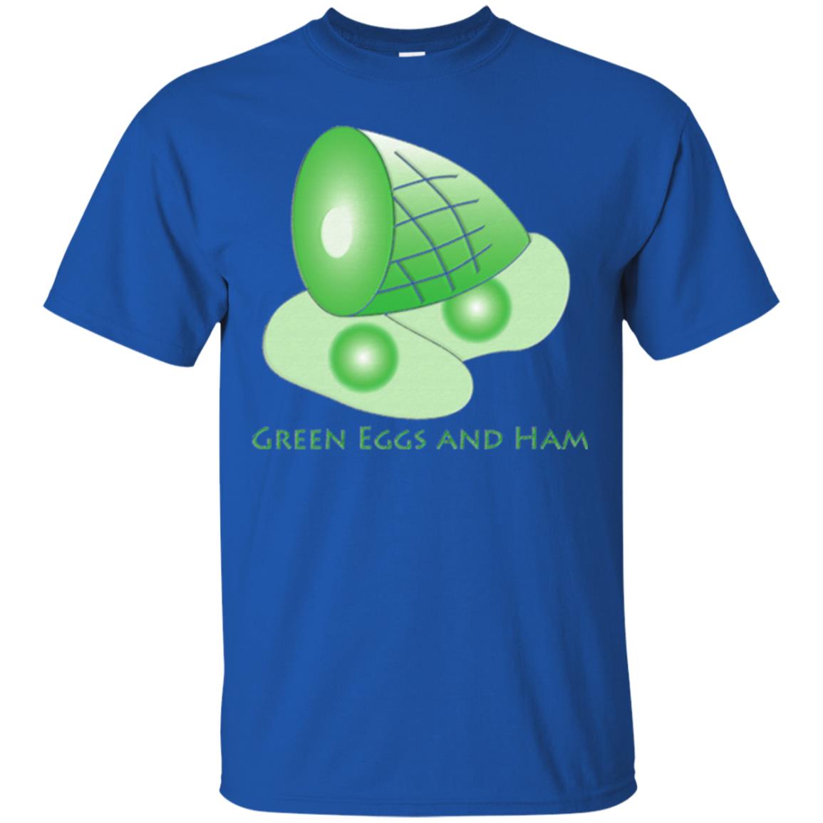 Green Eggs And Ham T-shirt Royal