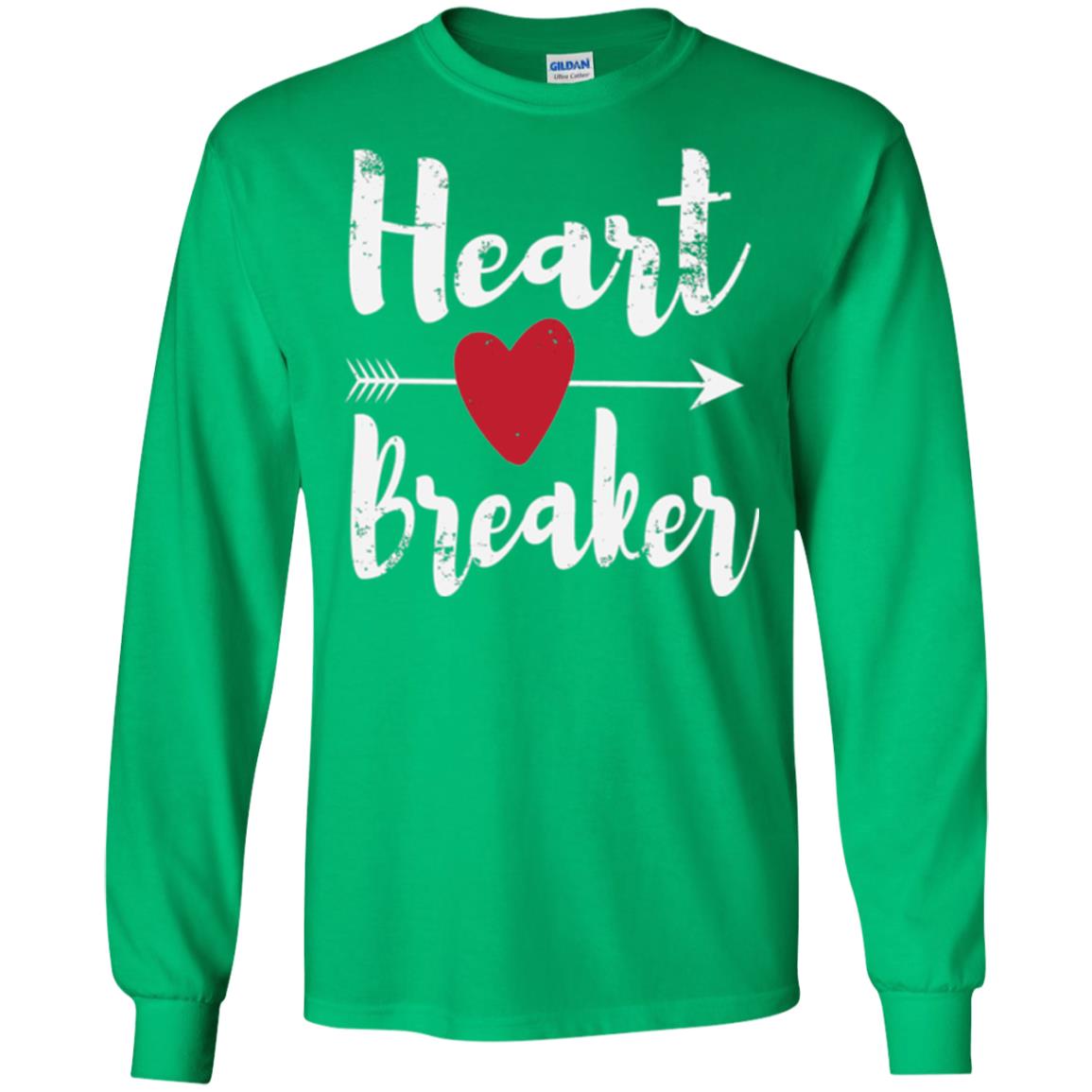 Valentines Day T-shirt Heart Breaker T-shirt Irish Green