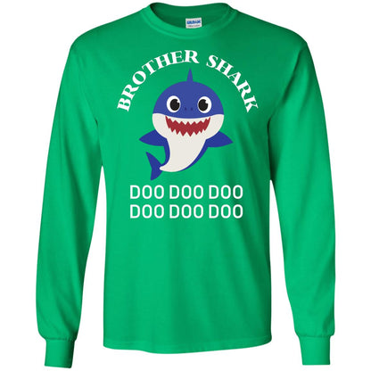 Brother Shark Family Shark Shirt Irish Green