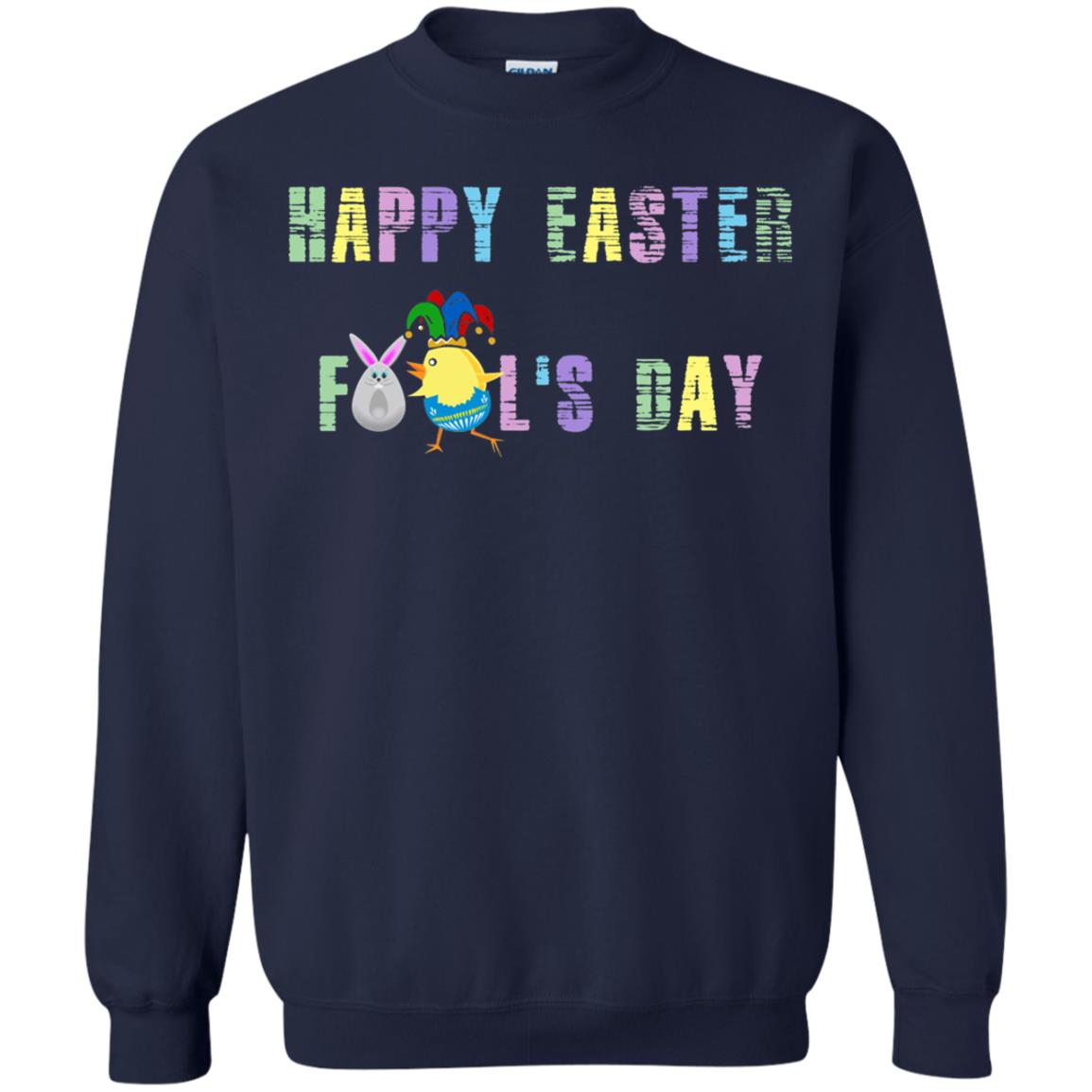 Happy Easter Fools Day Shirt Navy