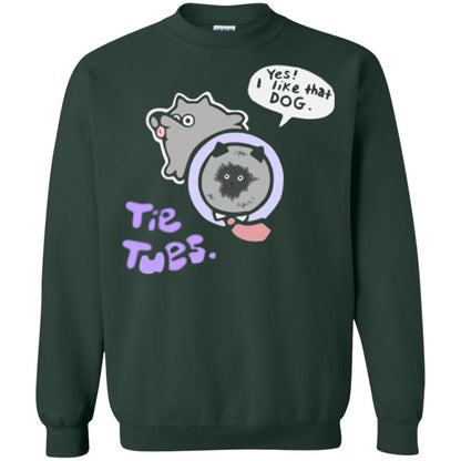 Yes I Like That Dog Tietuesday Dog Lover T-shirt Forest Green