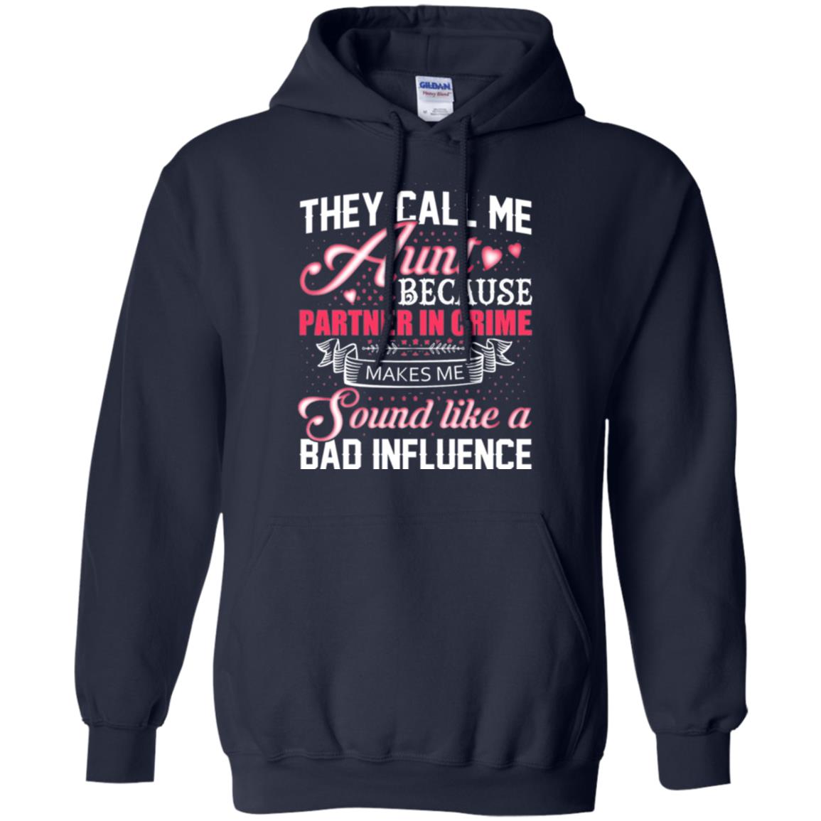 Aunt T-shirt They Call Me Aunt Navy
