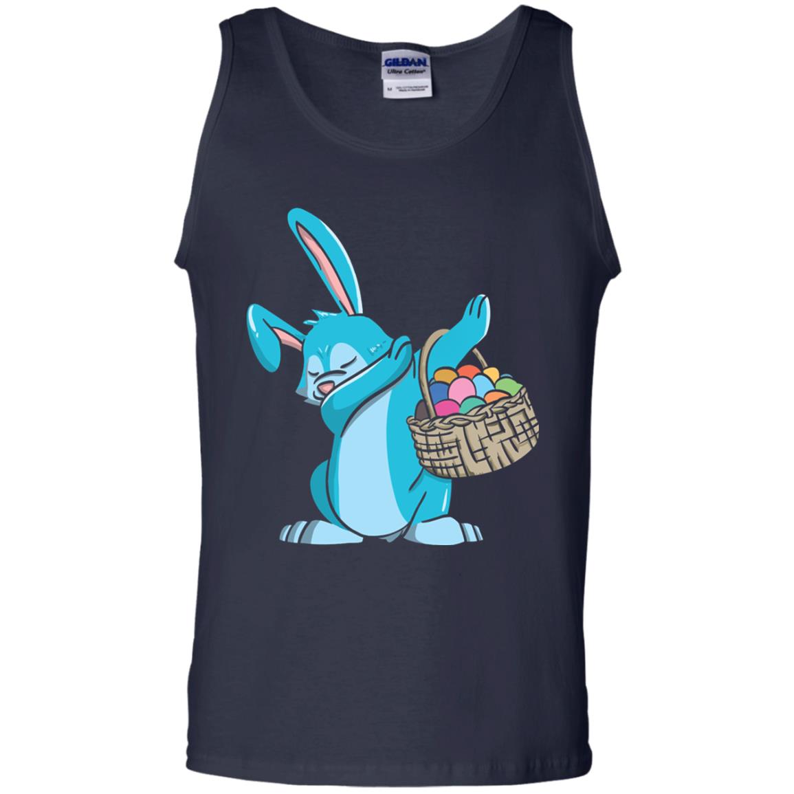 Easter Bunny Dab Easter Shirt Navy