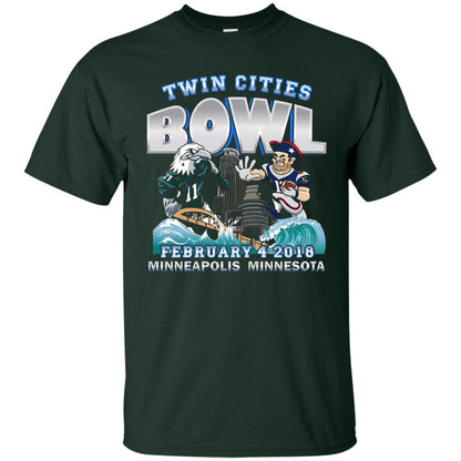 Football Lover T-shirt Twin Cities Bowl Forest