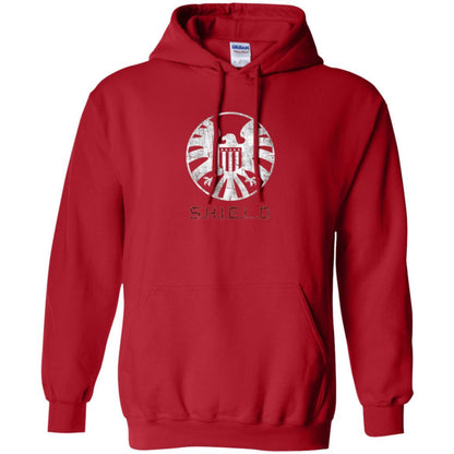 Film T-shirt Agents Of Shield Distressed Logo Graphic Red