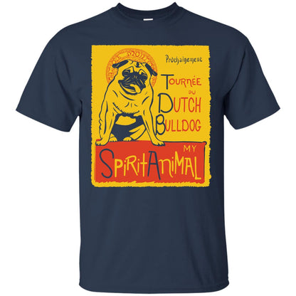 Dutch Bulldog My Spirit Animal T-shirt Navy