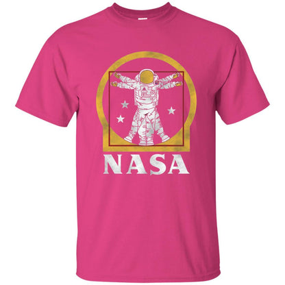Vitruvian Astronaut T-Shirt Heliconia
