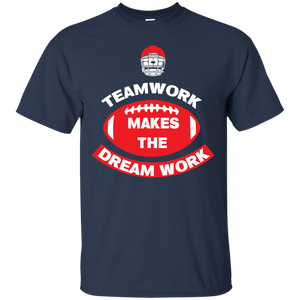 Football T-shirt TeamWork Makes The Dreamwork