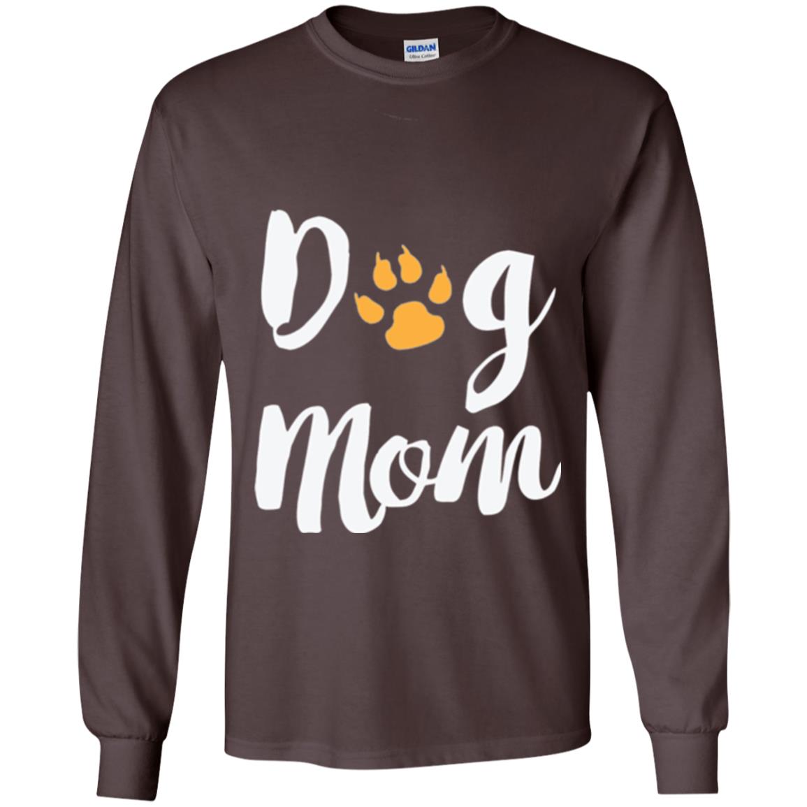 Dog Lovers T-shirt Dog Mom Dark Chocolate