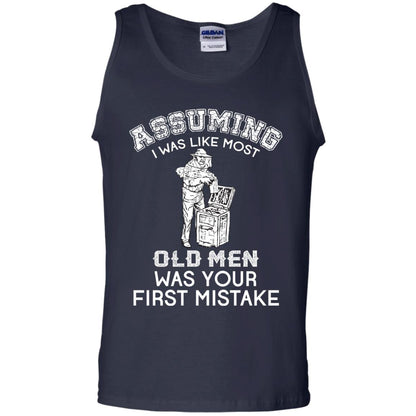 Assuming I Was Like Most Old Men Beekeeper T-shirt Navy
