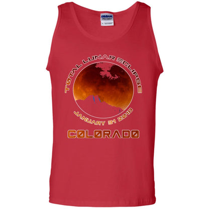 Colorado Lunar Eclipse 2018 T-shirt January 31 Red