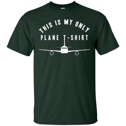 This Is My Only Plane T-shirt Forest