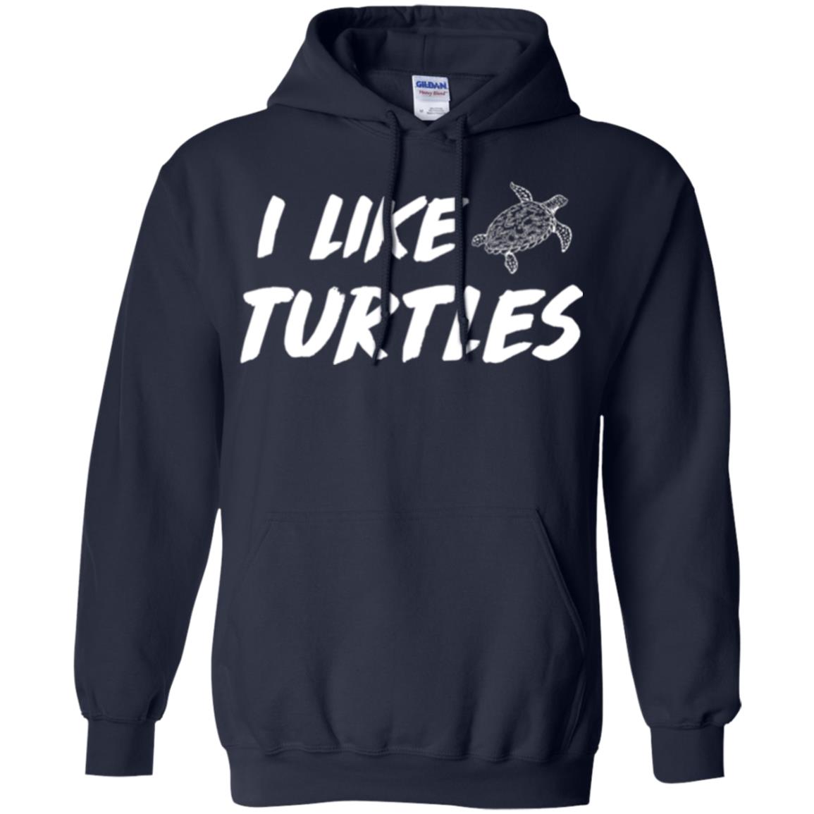 I Like Turtles T-shirt Navy