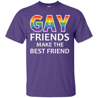 Gay Friends Make The Best Friend Lgbt Shirt Purple