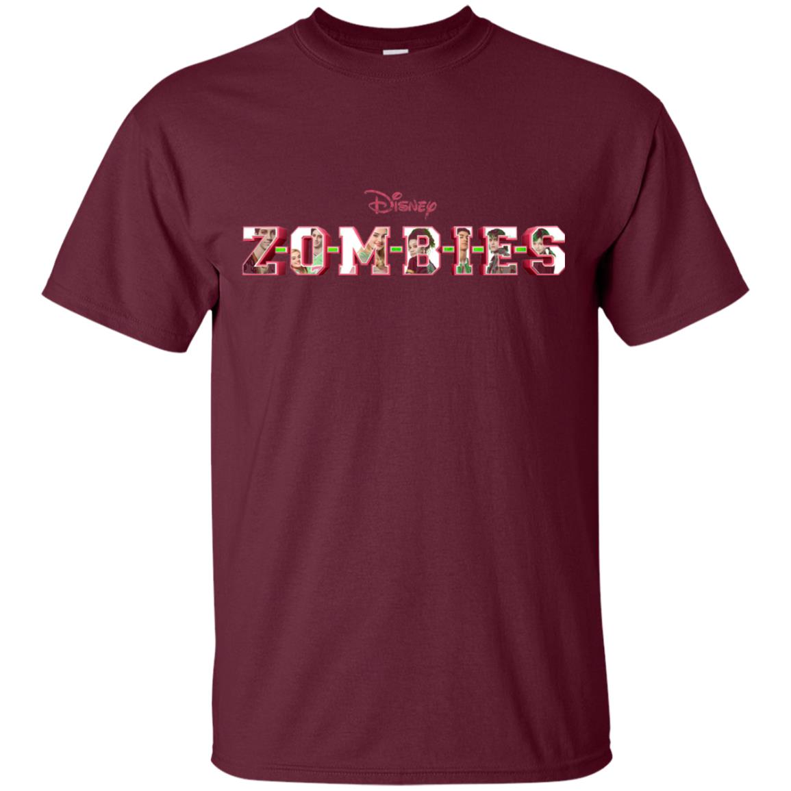 Zombies Logo T-shirt Maroon