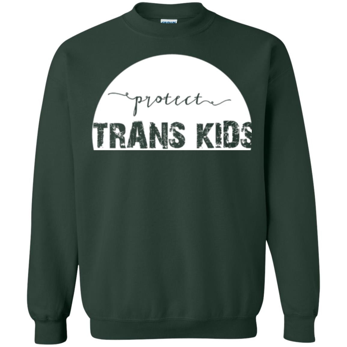 Protect Trans Kids T-shirt Forest Green