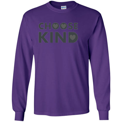 Anti Bullying T-shirt Choose Kind Purple