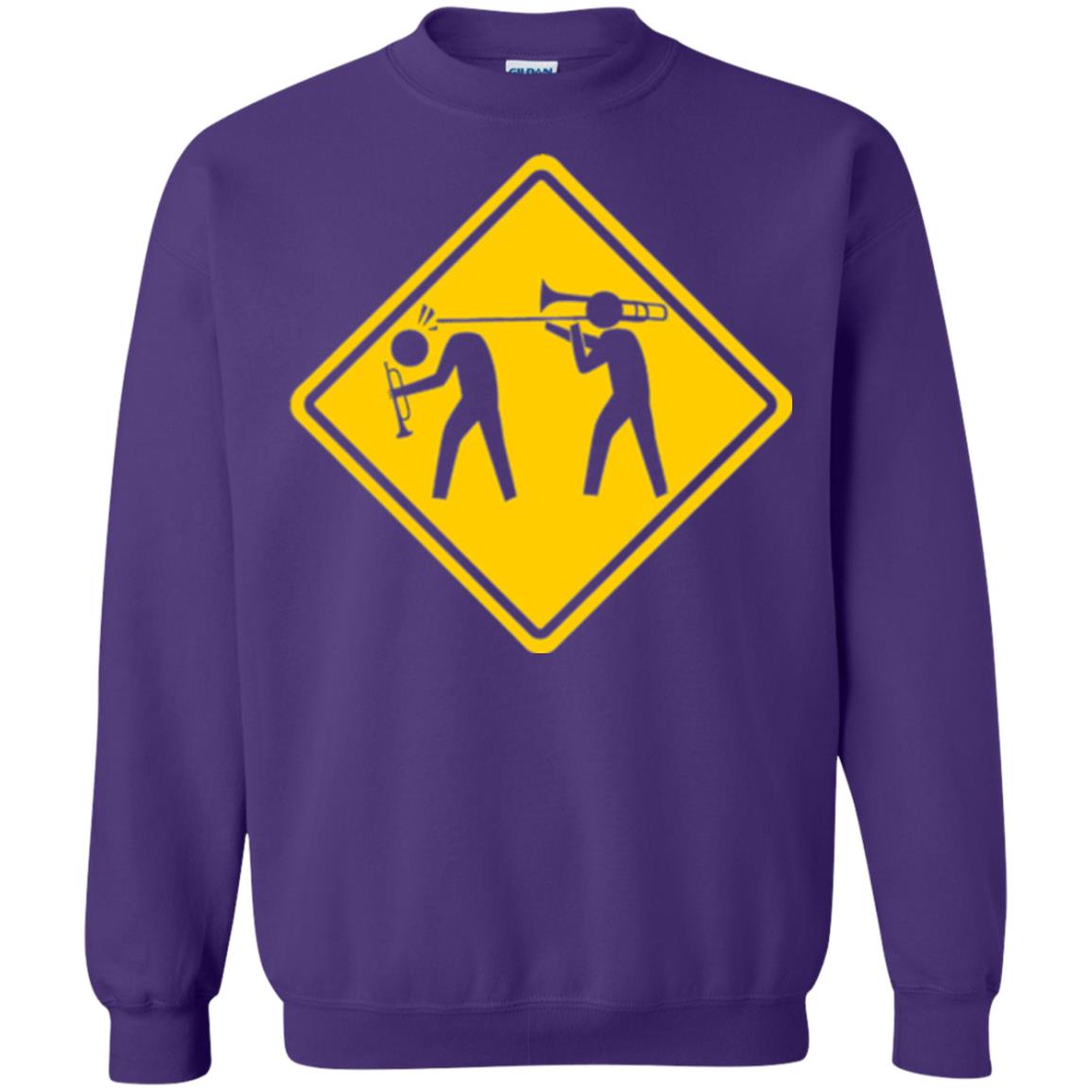 Funny Trombonist T-shirt Purple