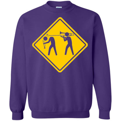 Funny Trombonist T-shirt Purple
