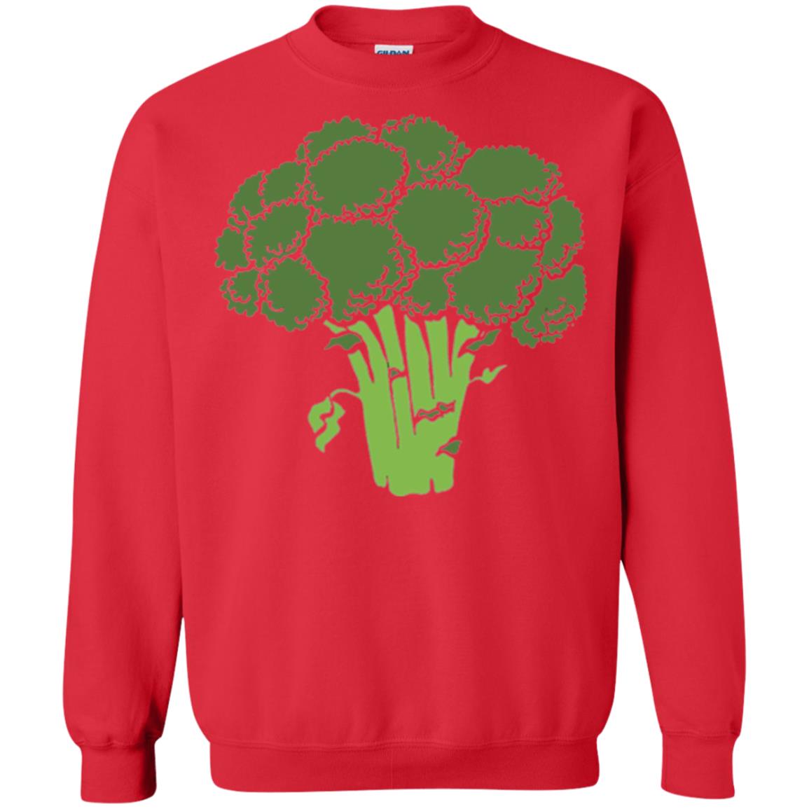 Broccoli Is Life T-shirt Funny Graphic Vegetable Red