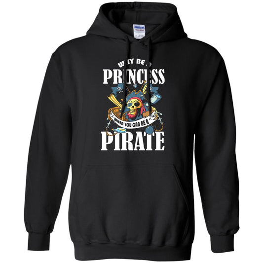 You Can Be A Pirate Cool Pirate Gift Shirt For Girls Black