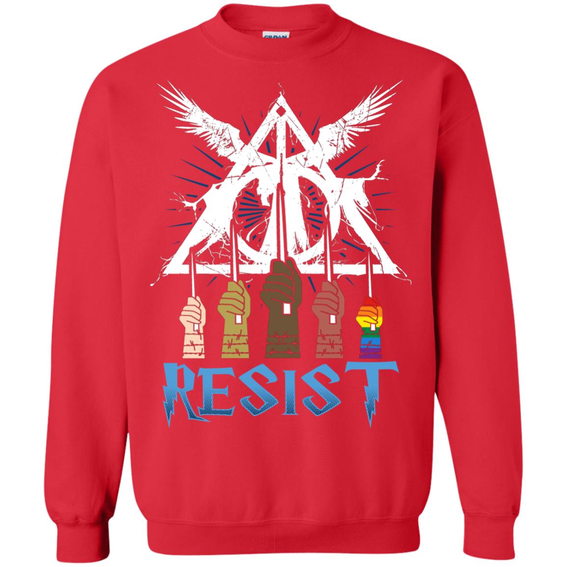 Resist Harry Potter Fan T-shirt Red