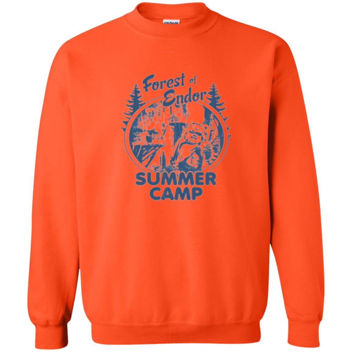 Film T-shirt Wicket Ewoks Endor Forest Summer Camp Orange