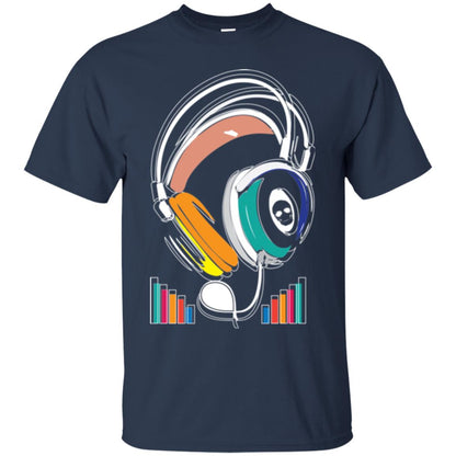 Music Lover T-shirt Sound Activated Glow Navy