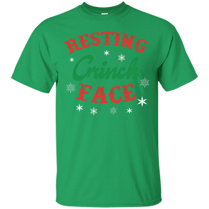 Christmas T-Shirt Resting Grinch Face