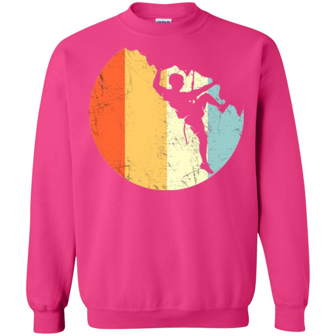 Moutain Climber T-shirt Rock Climbing Heliconia