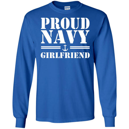 Pride U.s. Army Shirt Proud Navy Girlfriend Royal