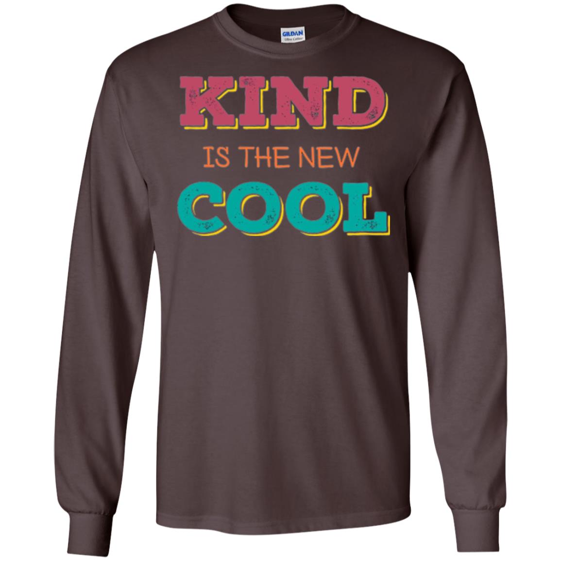Anti Bullying T-shirt Kind Is The New Cool Dark Chocolate