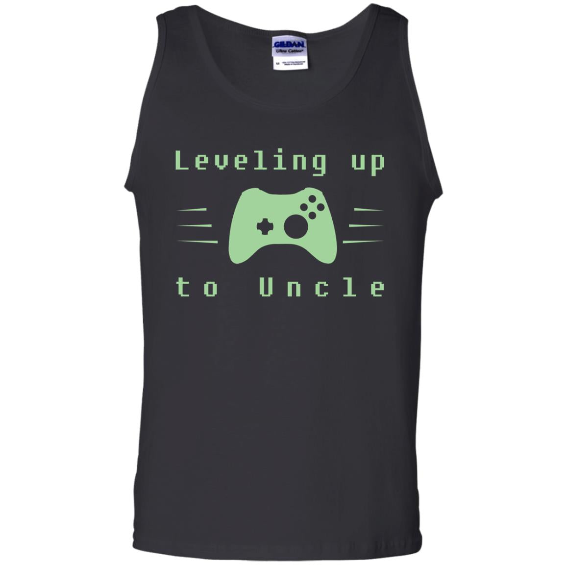 Leveling Up To Uncle Gaming Family ShirtG220 Gildan 100% Cotton Tank Top