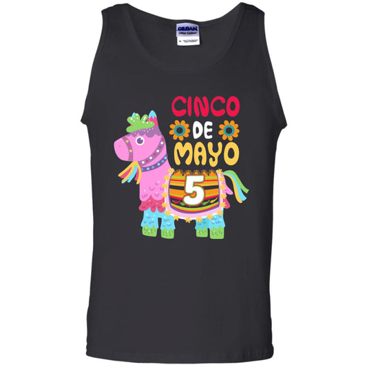 Cinco De Mayo Pinata Jockeys Horse Race 5th Birthday T-shirt Black